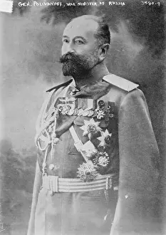 Gen. Polivanoff, War Minister of Russia