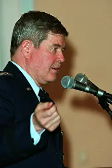 Beverly Hills Prints: GENERAL J W RALSTON USAF SUPREME ALLIED COMMANDER EUR 20 February 2002 HOTEL BEVERLY HILLS BEVERLY HILLS LA USA