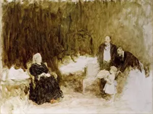 1897 Prints: Four Generations of the British Royal Family: (Queen Victoria)