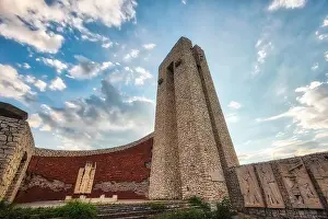 Generations Prints: Three Generations Monument in central Bulgaria, taken in May 2
