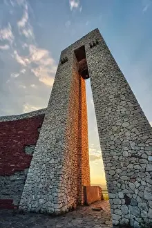 Three Generations Monument in central Bulgaria, taken in May 2