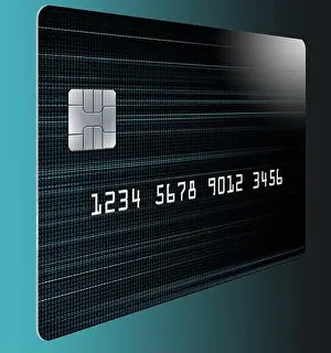 Cashless Prints: A generic credit card with modern 2026 design