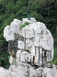 Gennarino Scugnizzo Di Capri, Gennarino the Scugnizzo of Capri, Isola di Capri, Capri, Campania, Italy, Europe
