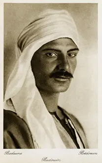 Ethnology Prints: geography / travel, Egypt, people, men, Bedouin, portrait, 1930s
