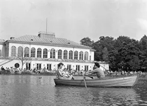 Rowing Boat Prints: geography / travel, Germany, Munich