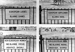 Discrimination Prints: geography/travel, South Africa
