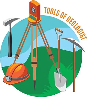 Shovel Prints: Geological tools measuring device