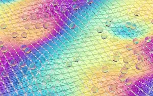 Polygonal Prints: Geometric figures and meshes, 3d rendering. Computer digital drawing