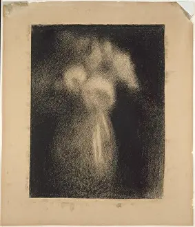 Process Prints: Georges Seurat. Roses in a Vase