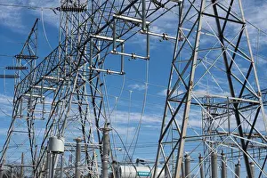 Electricity Prints: Georgia Power's 1st Avenue electrical substation along the Chattahoochee River in Columbus