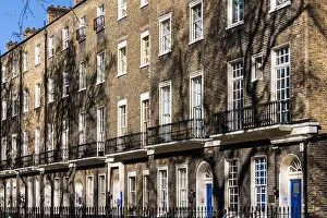 Camden Prints: Georgian houses on Woburn Square - London