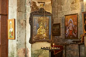 Kirche Prints: Georgian orthodox basilica Bolnisi Sioni Cathedral