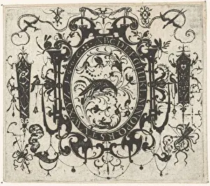 Flourishes Prints: The German goldsmith Esaias von Hulsen published a series of six designs in blackwork at the beginning of the 17th