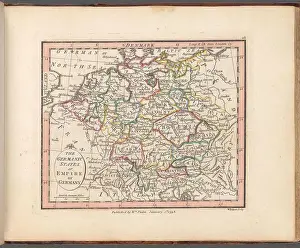 Territorial Prints: The Germanic States or Empire of Germany 1798 - 1804