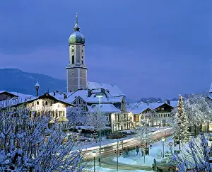 St Martin Prints: Germany, Bavaria, Garmisch-Partenkirchen