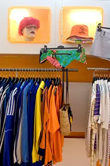 North Rhine Westphalia Prints: Germany Cologne Area 51 in the belgian quarter selling second hand and vintage clothes Located on Brusseler starsse 51