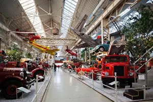 Air Transport Prints: Germany, Rheinland-Pfalz, Speyer, Technik Museum Speyer, interior display gallery