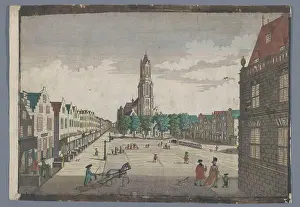 Market Square Prints: Gezicht op de Nieuwe Kerk te Delft Prospect der Neuen Kirche