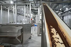 Manufacture Prints: GHANA, village Amanese, cocoa processing