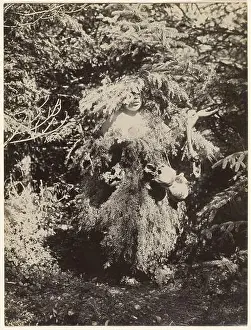 Tribes Prints: Ghost Dancer - Kwakiutl. Edward S. Curtis (American, 1868 - 1952)