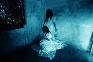 Displeased Prints: Ghost in Haunted House