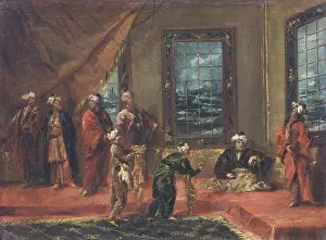 Sultan Prints: Giovanni Antonio Guardi's The Sultan Being Brought Food