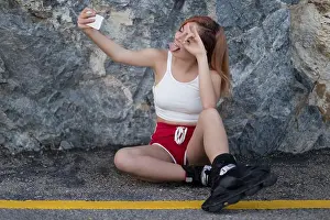Roller Prints: Girl beatifull selfie tumblr