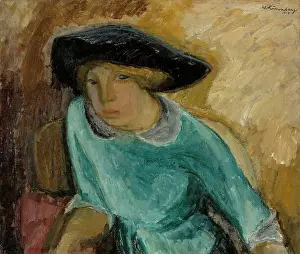 Girl in Green, 1914