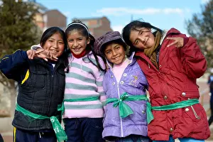 Girlfriends Prints: Girlfriends, El Alto, Department of La Paz, Bolivia