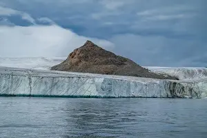 Remote Area Prints: Glacier on Belcher island, Devon island, Nunavut, Canadian Arctic, Canada, North America