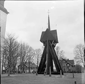 Sacred Architecture Prints: Glanshammars Kyrka, located in Sweden