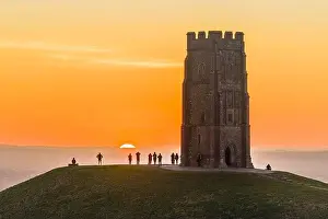 Walkers Prints: Glastonbury, Somerset, UK. 17th February 2026