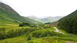 Glen Nevis and the river Nevis where the film Braveheart was filmed