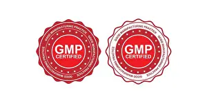 Approval Prints: GMP Certified Emblem for Regulatory Compliance and Product Trust