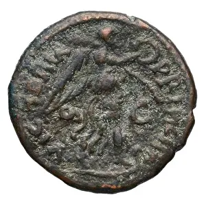 6th Century Prints: A gold coin of the Ostrogoths, issued by King Theodat