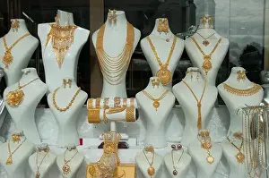 Bracelets Prints: Gold Jewellery Shop, Southall, London, UK