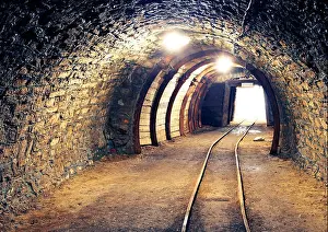 Winding Prints: gold, silver, copper mine