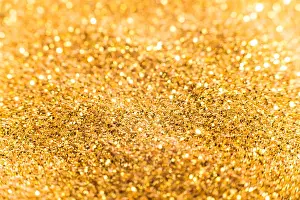 Gold treasures shiny background