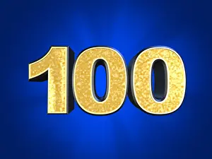 One Hundred Prints: Golden number - 100