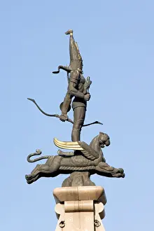 Almaty Prints: The Golden Warrior Almaty