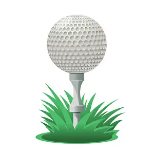 Pursuit Prints: Golf ball