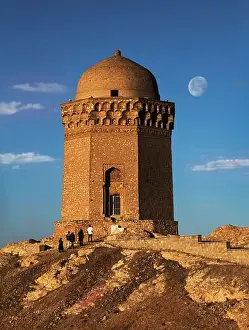 Islamic Architecture Prints: Gonbad-e Ali ( Ali Dome ) of Abarkouh is one of the stone constructions dating back to the dynasty of Deylamian