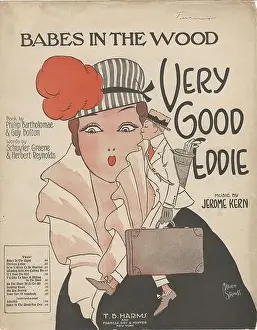 Broadway Prints: Very Good Eddie 1915 Musical Sheet Music Cover