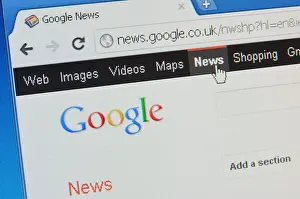 Chrome Prints: Google News screenshot