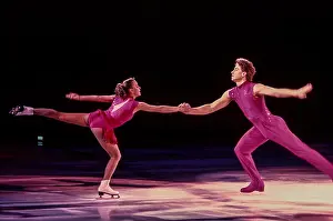 Caucasians Prints: Gordeeva & Grinkov (URS) competing at the 1990 Tour of Champions