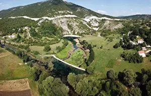 The Gornjepolje Spring (Gornjepoljski Vir) is a huge karst spring and sink in the Central Montenegro