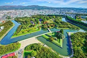Images Dated 25th October 2012: Goryokaku Park in Hakodate, Hokkaido, Japan was originally a star fort designed in 1855