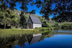 Green House Prints: Gougane Barra is a scenic valley and heritage site in the Shehy Mountains of County Cork