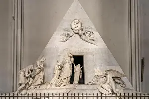 Osterreich Prints: Grabdenkmal für Erzherzogin Marie Christine im Innenraum der Augustinerkirche in Wien