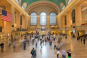 Motion Blur Prints: Grand Central Terminal